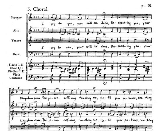 St. John Passion Audience Sing-Along Practice Materials